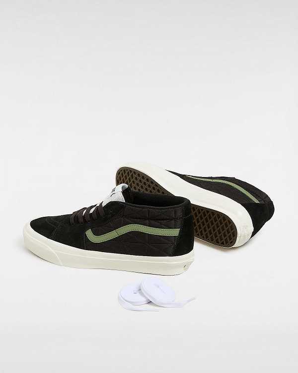 Black Men Vans Premium Sk8-Mid 83 Sneakers Canada | VN2854079