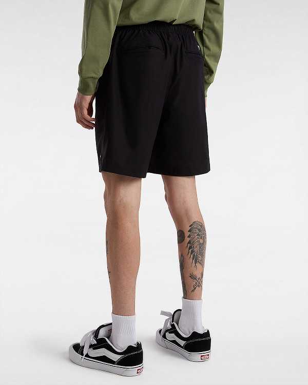 Black Men Vans Range Relaxed Sport MTE Shorts Canada | VN5137842