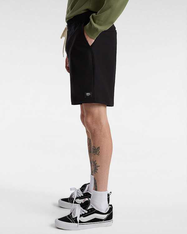 Black Men Vans Range Relaxed Sport MTE Shorts Canada | VN5137842