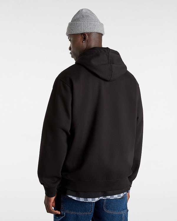 Black Men Vans Rattler Loose Hoodie Canada | VN5608497