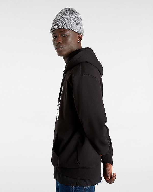 Black Men Vans Rattler Loose Hoodie Canada | VN5608497