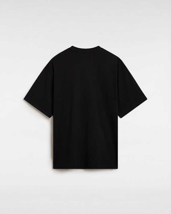 Black Men Vans Rattler T Shirts Canada | VN6587309