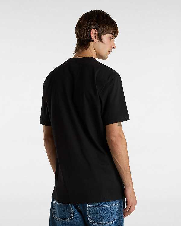 Black Men Vans Read the Room T Shirts Canada | VN9503246