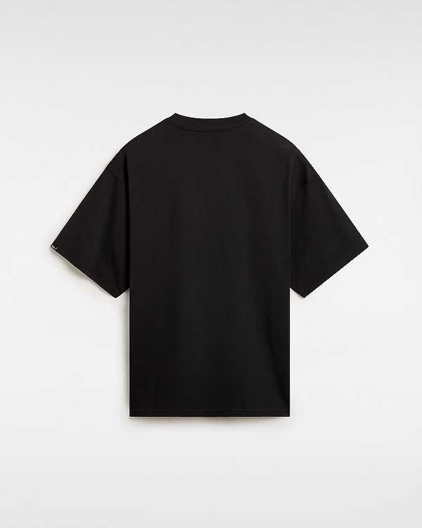 Black Men Vans Reggie T Shirts Canada | VN4521967