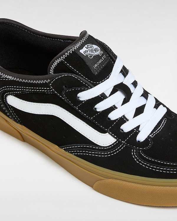 Black Men Vans Rowley Classic Sneakers Canada | VN2981564