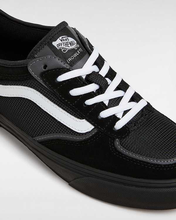 Black Men Vans Rowley Skate Shoes Canada | VN8257390