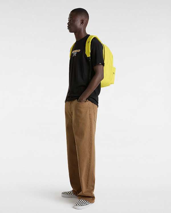 Black Men Vans Sakomo T Shirts Canada | VN8046519