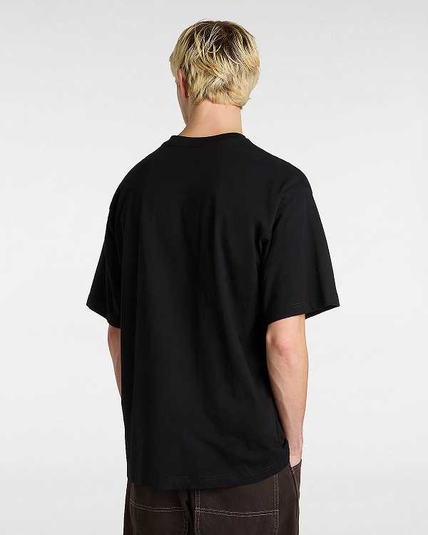 Black Men Vans Scribblex T Shirts Canada | VN0392841