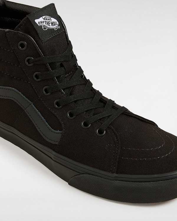 Black Men Vans Sk8-Hi Sneakers Canada | VN9250783