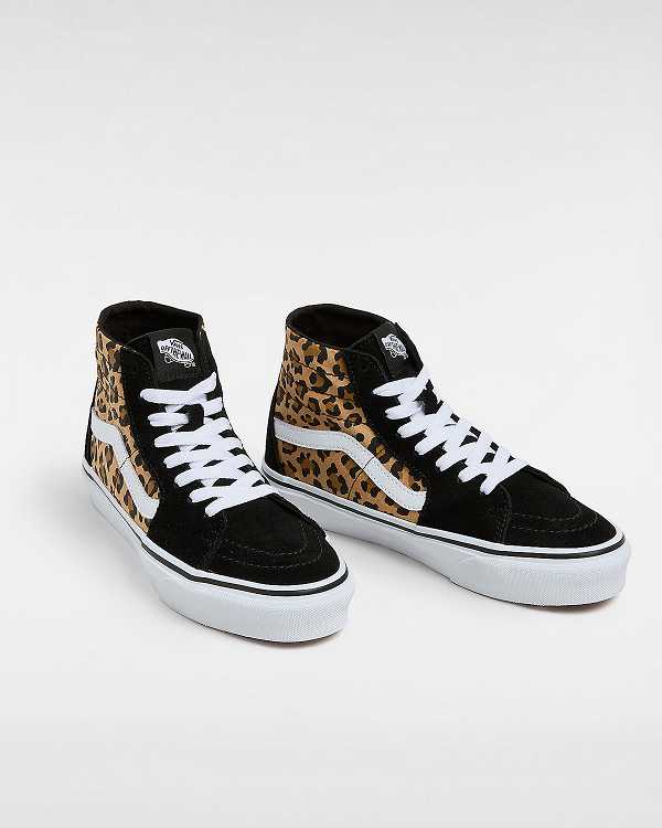 Black Men Vans Sk8-Hi Tapered Sneakers Canada | VN8409512