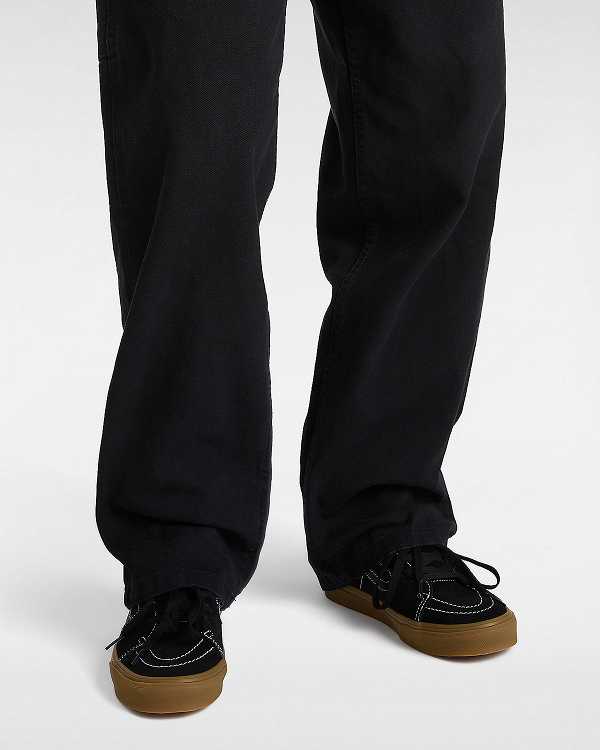 Black Men Vans Sk8-Low Sneakers Canada | VN0652817