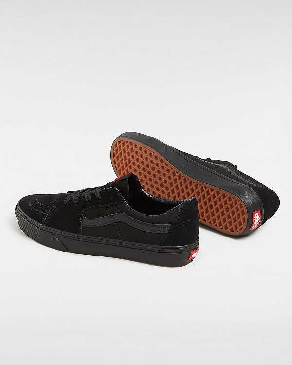 Black Men Vans Sk8-Low Sneakers Canada | VN3860452