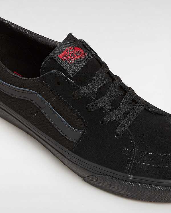 Black Men Vans Sk8-Low Sneakers Canada | VN3860452