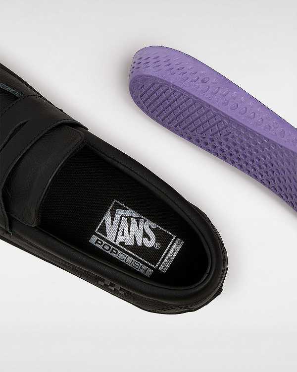 Black Men Vans Skate Loafers Canada | VN8047352