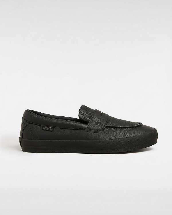 Black Men Vans Skate Loafers Canada | VN8047352