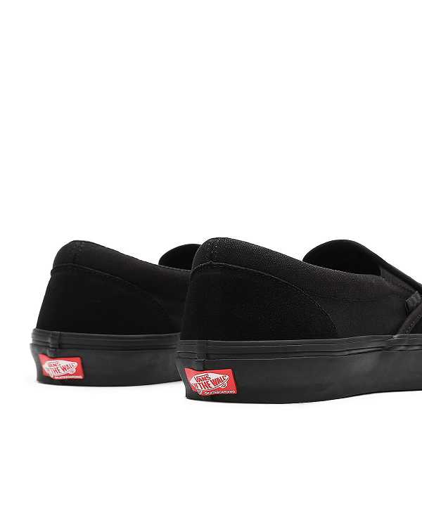Black Men Vans Skate Slip On Shoes Canada | VN4593821