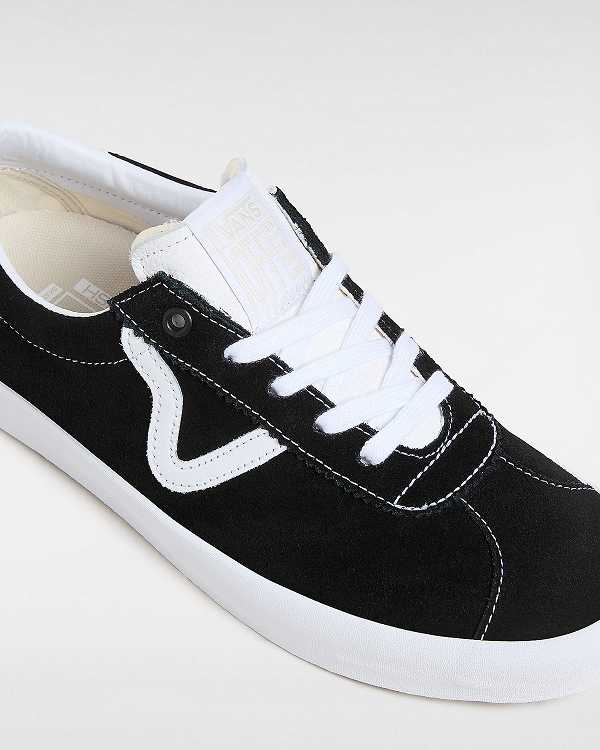 Black Men Vans Skate Sport Sneakers Canada | VN3248160