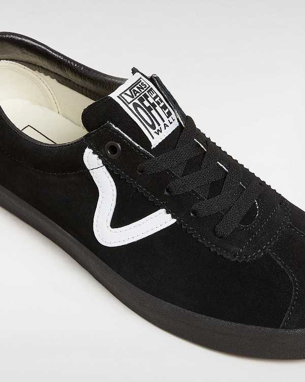 Black Men Vans Sport Low Sneakers Canada | VN1843690