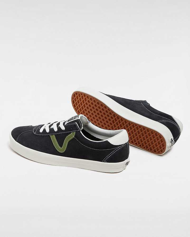 Black Men Vans Sport Low Sneakers Canada | VN2803475