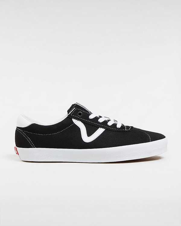 Black Men Vans Sport Low Sneakers Canada | VN7215348