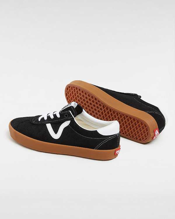 Black Men Vans Sport Low Sneakers Canada | VN8436057
