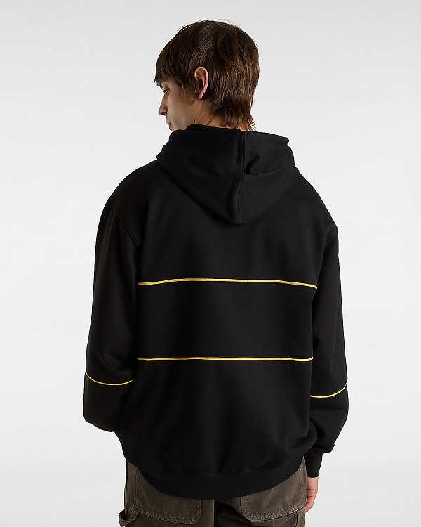 Black Men Vans Star V Hoodie Canada | VN3560721