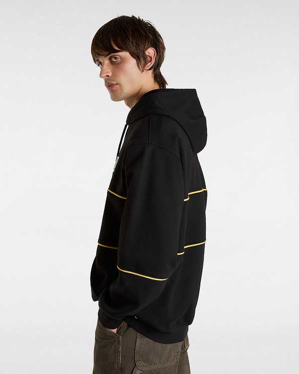 Black Men Vans Star V Hoodie Canada | VN3560721