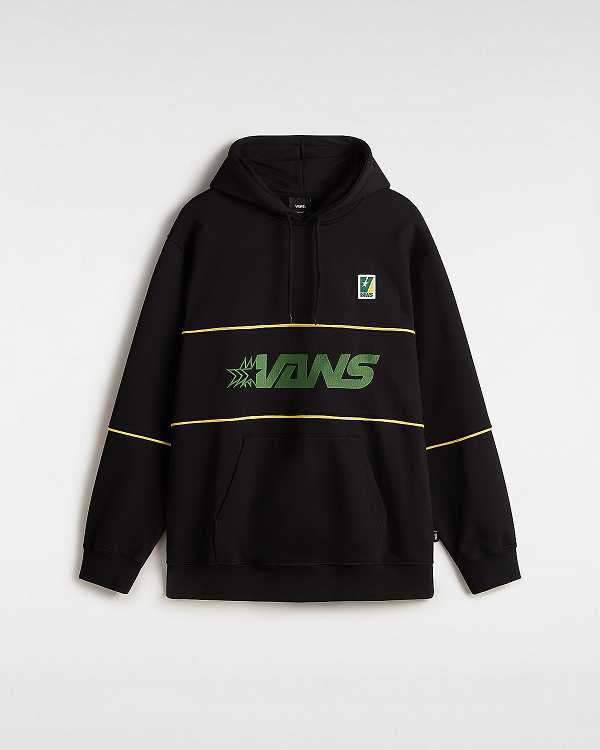 Black Men Vans Star V Hoodie Canada | VN3560721