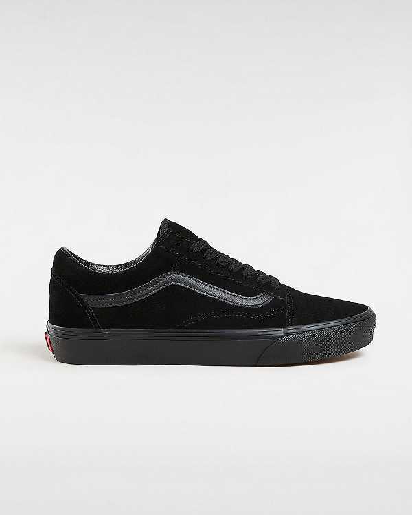 Black Men Vans Suede Old Skool Sneakers Canada | VN5726840