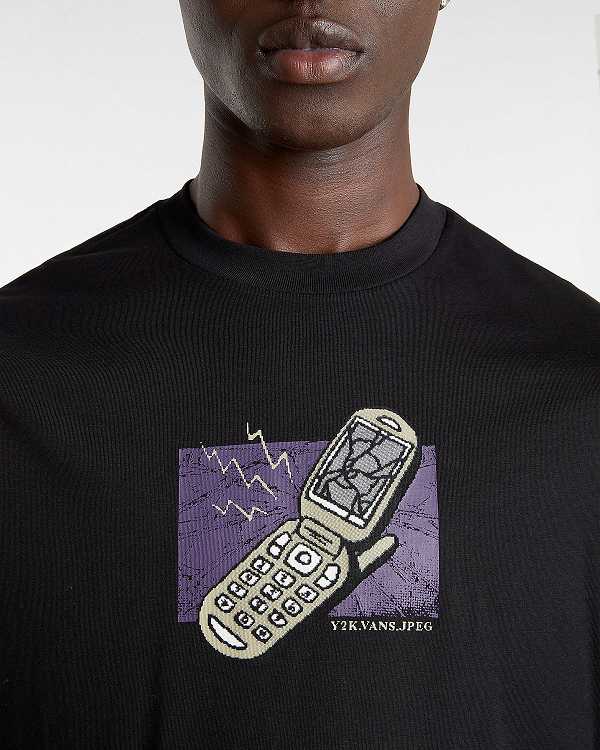 Black Men Vans Take The Call T Shirts Canada | VN9637251