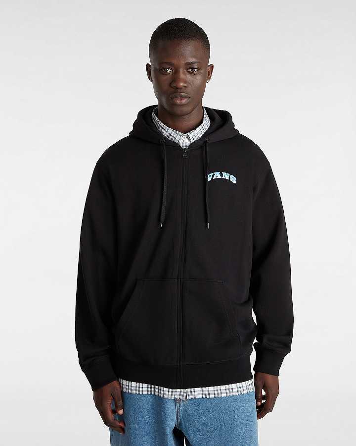 Black Men Vans True Waves Hoodie Canada | VN0273864