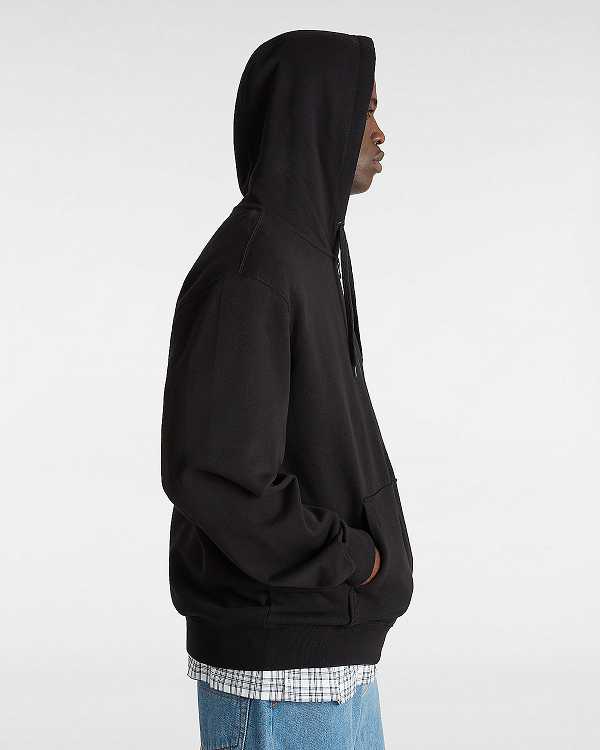 Black Men Vans True Waves Hoodie Canada | VN0273864