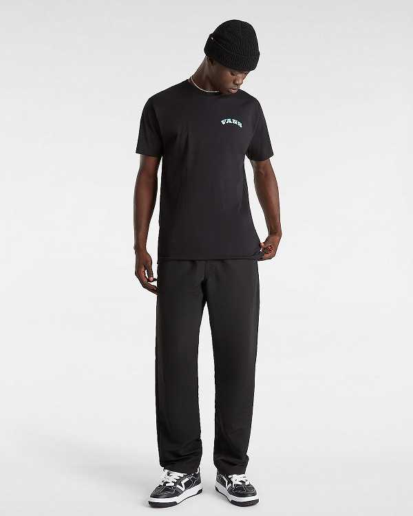 Black Men Vans True Waves T Shirts Canada | VN0356412