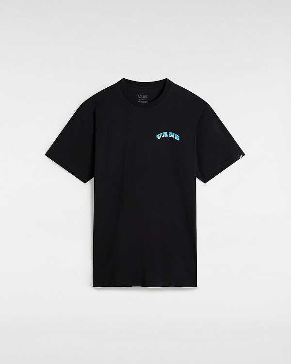 Black Men Vans True Waves T Shirts Canada | VN0356412