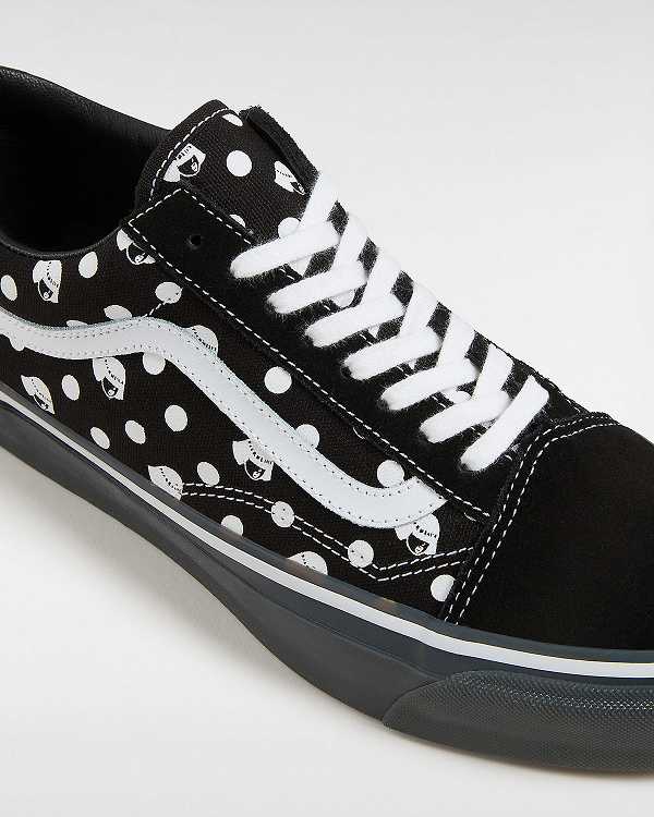 Black Men Vans Vans X Papergirl Old Skool Sneakers Canada | VN2157649