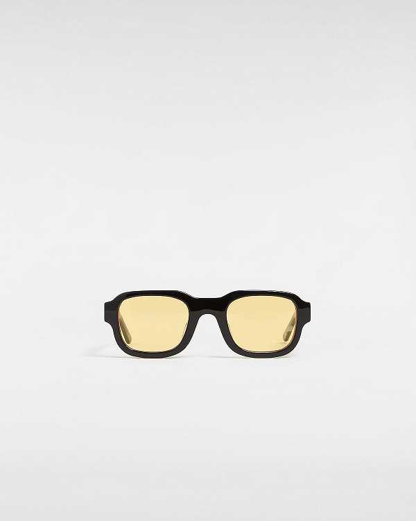 Black Unisex Vans 66 Sunglasses Canada | VN8061425