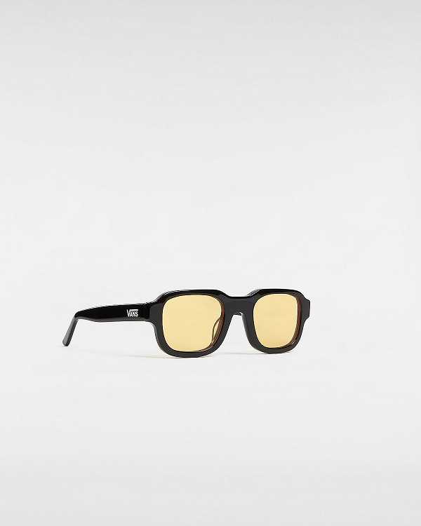 Black Unisex Vans 66 Sunglasses Canada | VN8061425