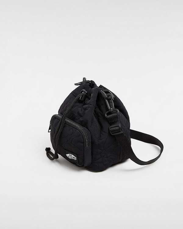 Black Unisex Vans ABD Crossbody Bag Canada | VN7538042