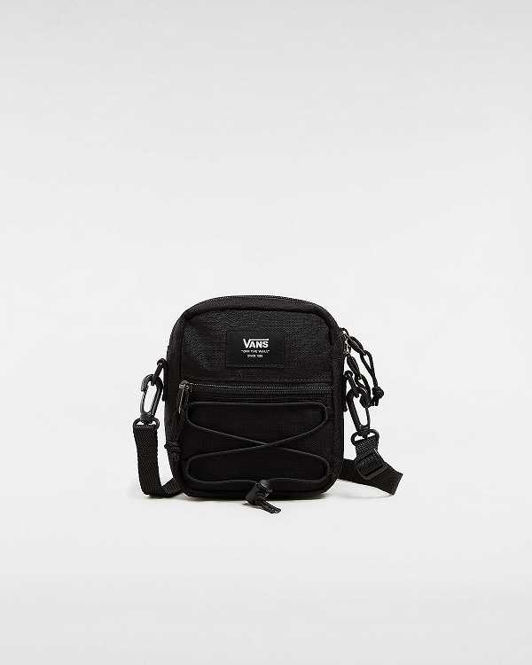 Black Unisex Vans Bail Shoulder Bag Canada | VN9237046