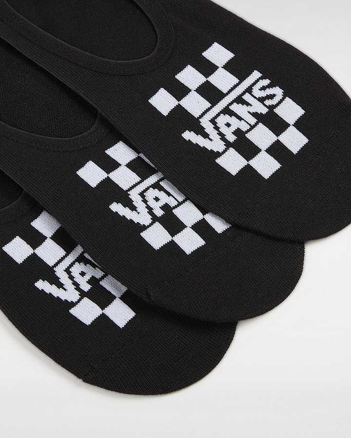 Black Unisex Vans Classic Canoodle (3 Pairs) Socks Canada | VN0789512