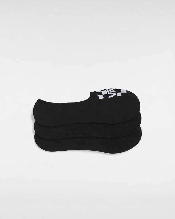 Black Unisex Vans Classic Canoodle (3 Pairs) Socks Canada | VN0789512