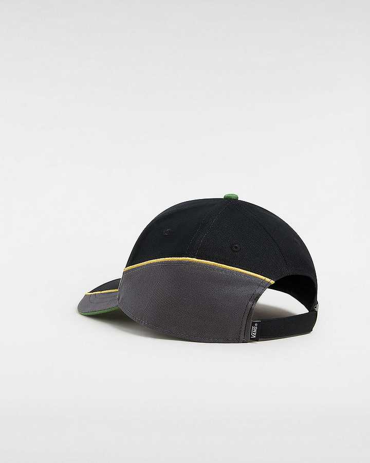 Black Unisex Vans Classic Strapback Hats Canada | VN8413906