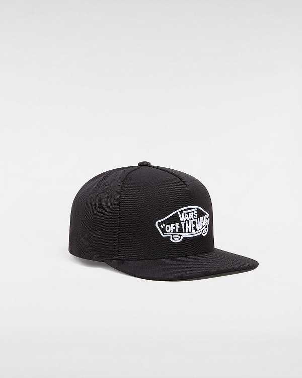 Black Unisex Vans Classic Vans Hats Canada | VN0163974