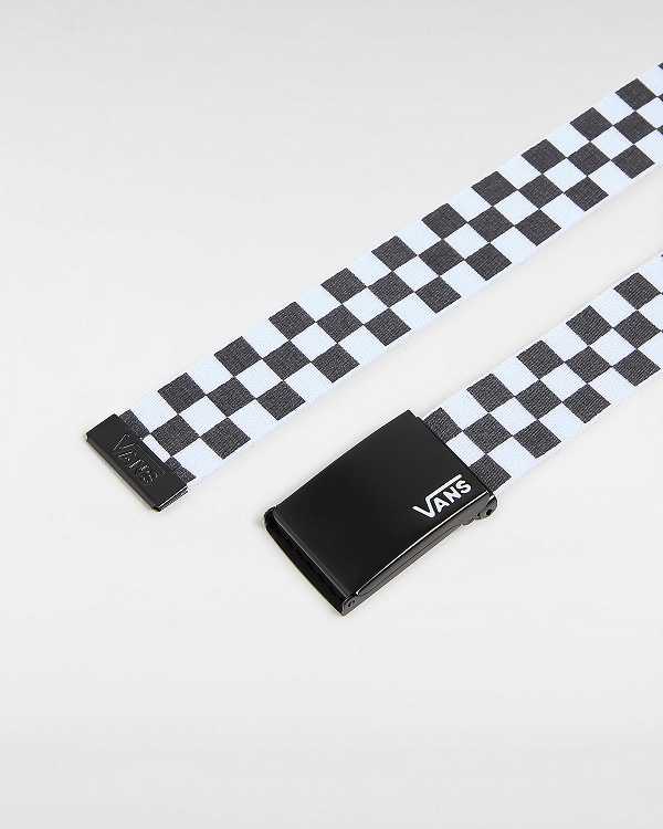 Black Unisex Vans Deppster Web Belts Canada | VN9086215