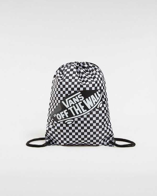 Black Unisex Vans Drawstring Crossbody Bag Canada | VN2973654