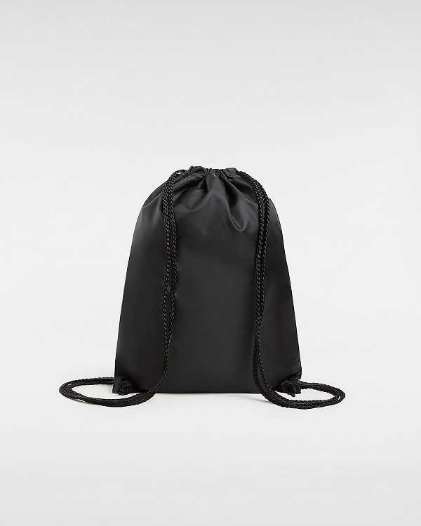Black Unisex Vans Drawstring Crossbody Bag Canada | VN4189607