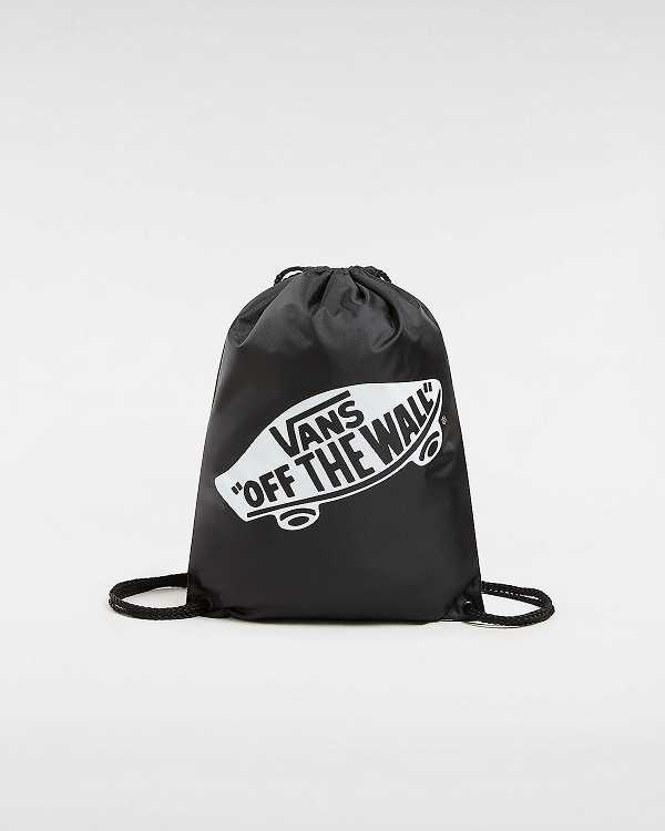 Black Unisex Vans Drawstring Crossbody Bag Canada | VN4189607