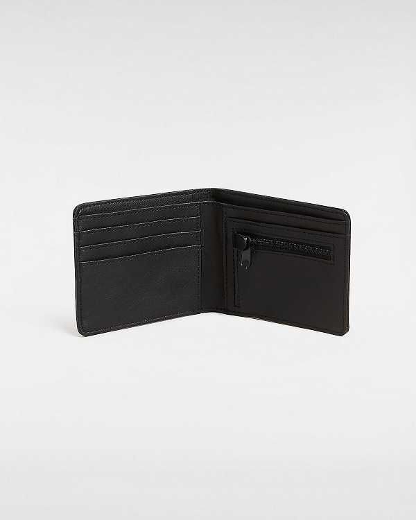 Black Unisex Vans Drop V Wallet Canada | VN2360478