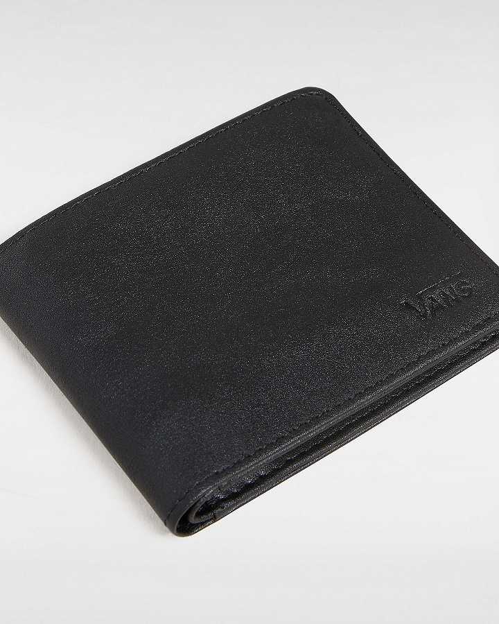 Black Unisex Vans Drop V Wallet Canada | VN2360478