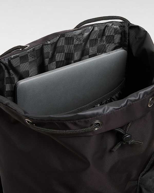 Black Unisex Vans Field Trippin Backpacks Canada | VN2735491